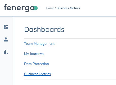 Business Metrics Sidebar