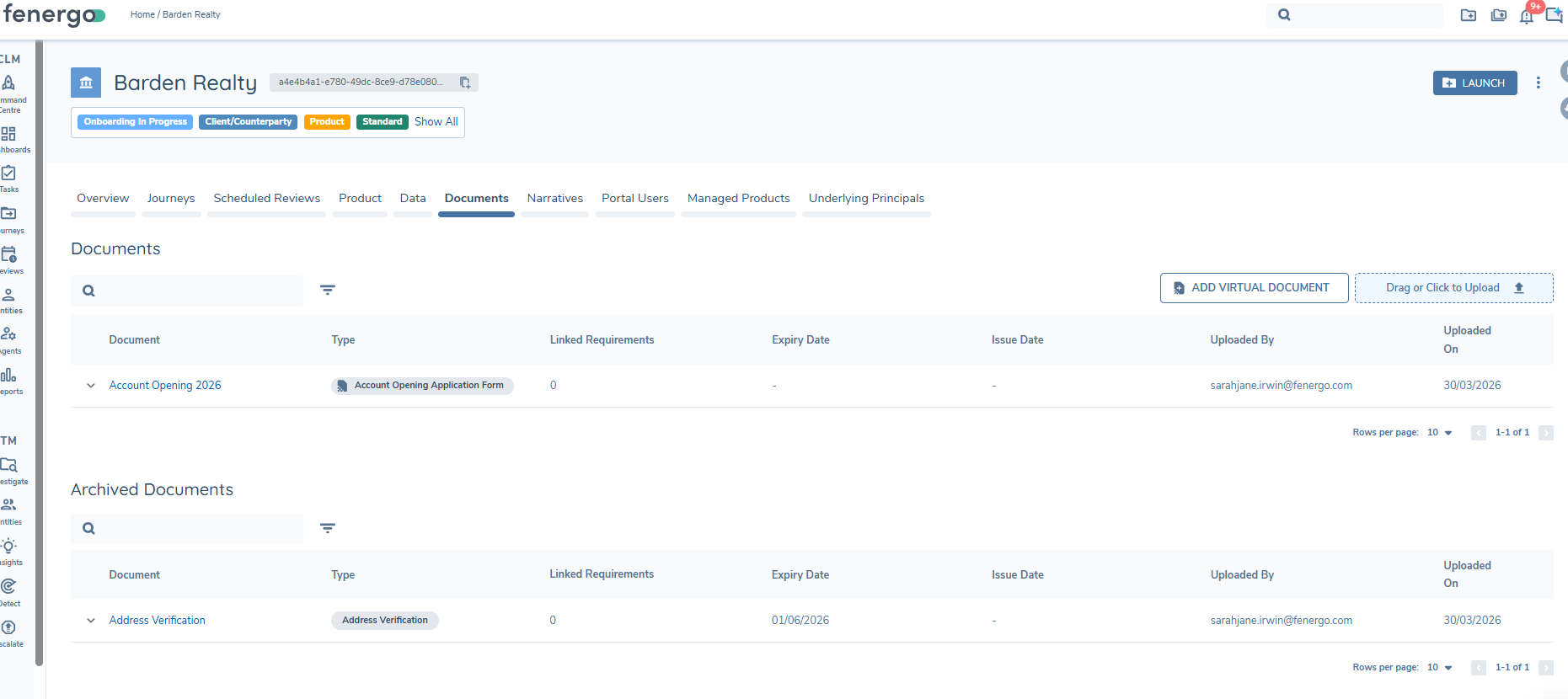Archiving Documents EPP