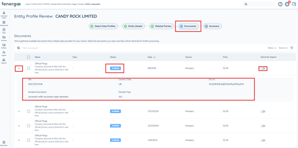 Data Sourcing Agent Config