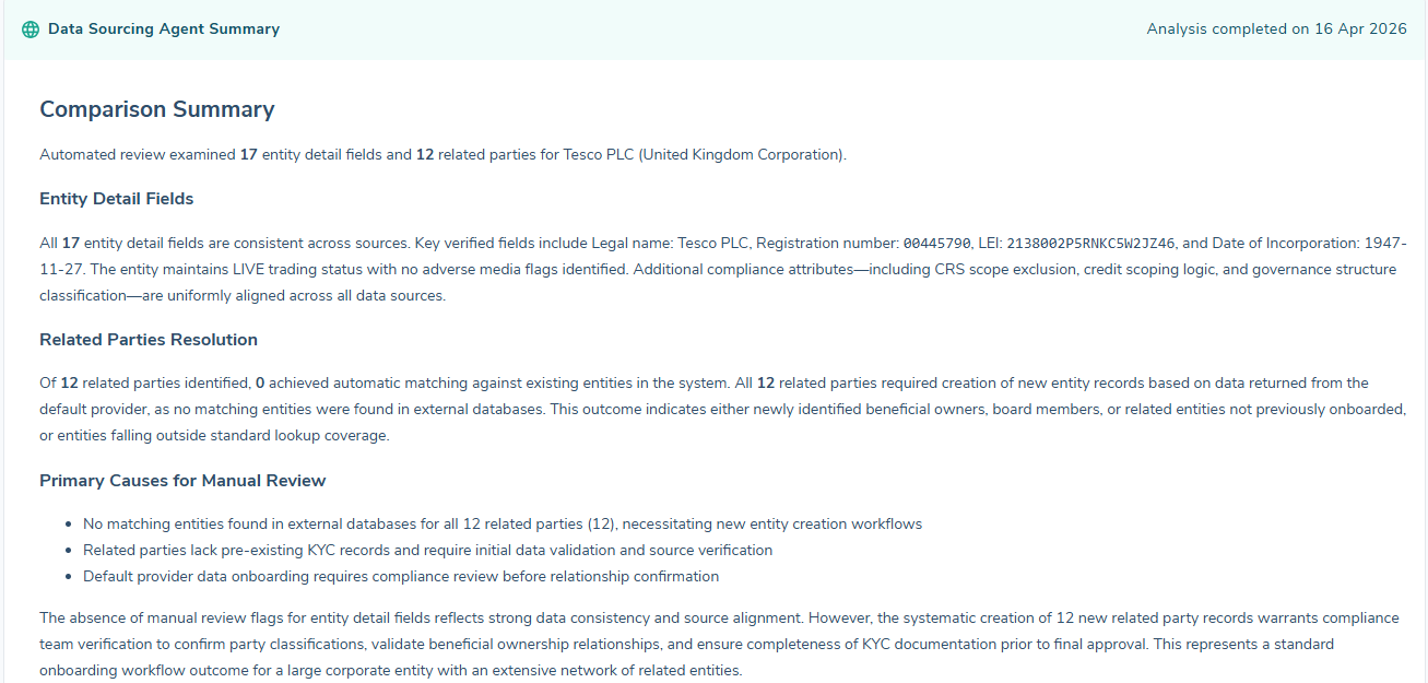 DataSourcingAgentSummary