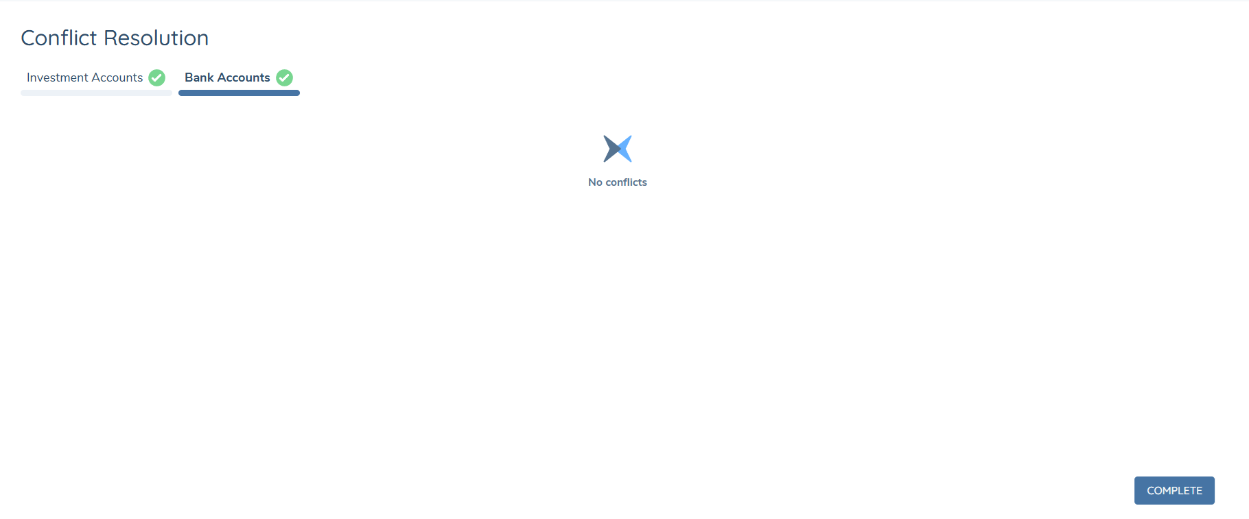 Investment Account Conflicts