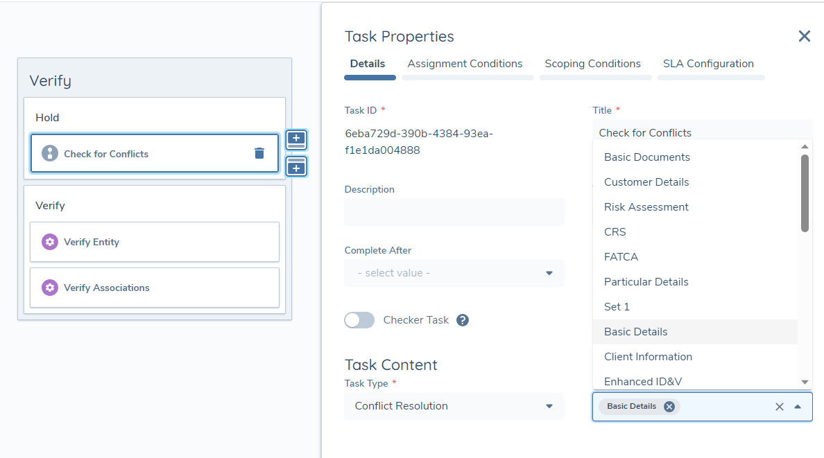 Task Setup in Journey Builder