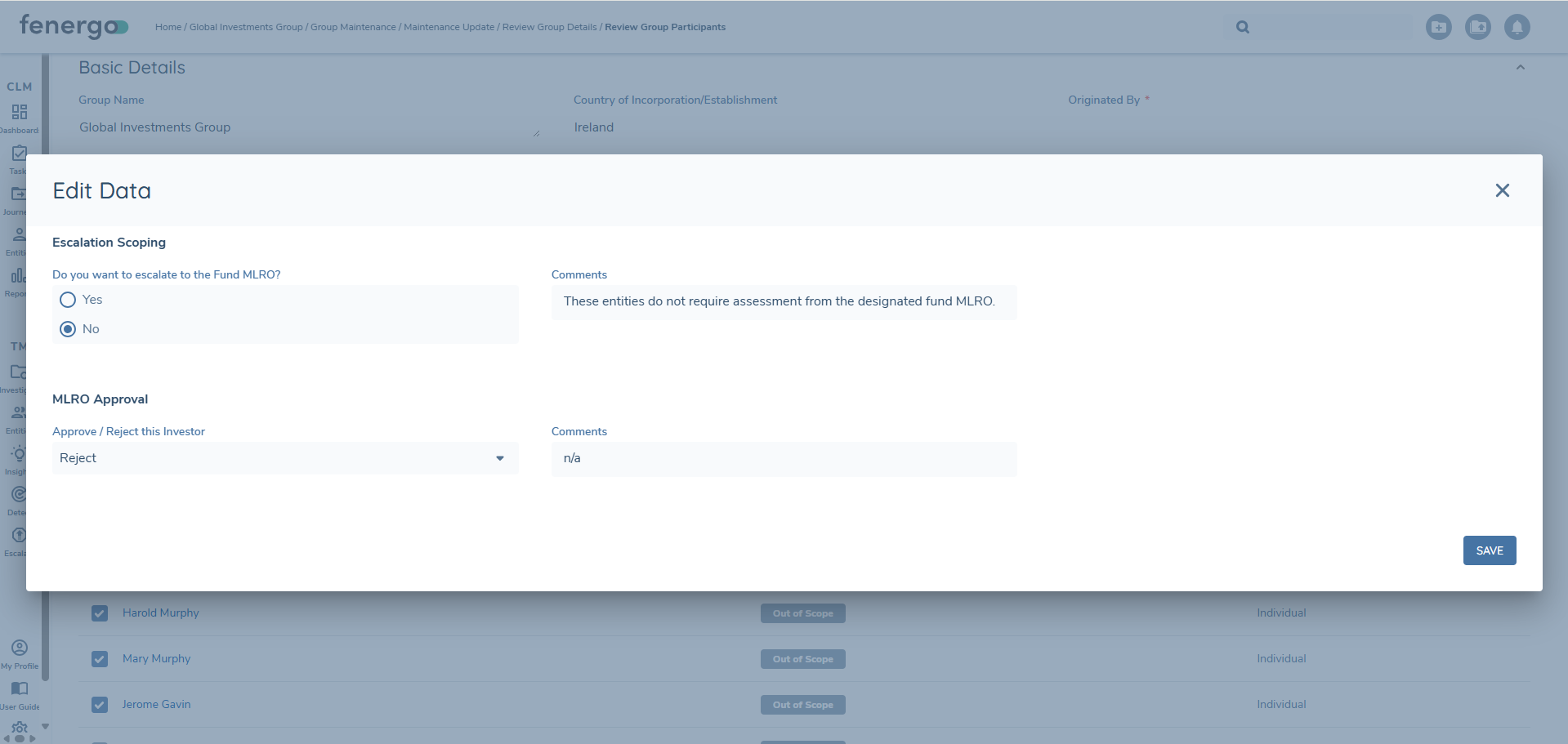 Selective Data Sharing in Action