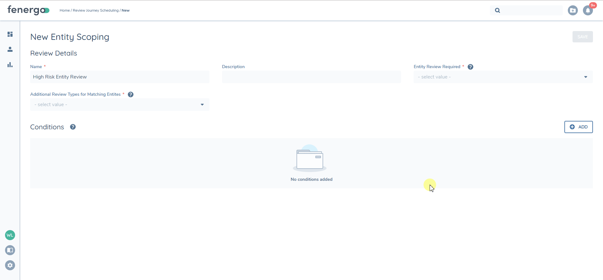 Configuring Entity Scoping Rules