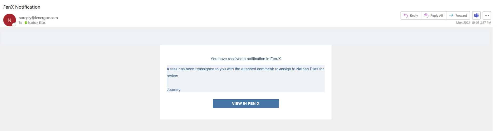 Receive Email Notifications