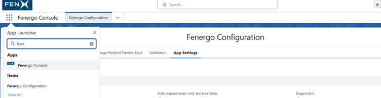 Fenergo Config SF