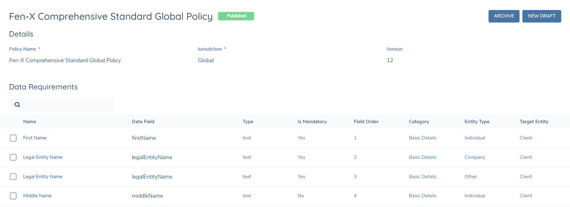Archive or New Draft