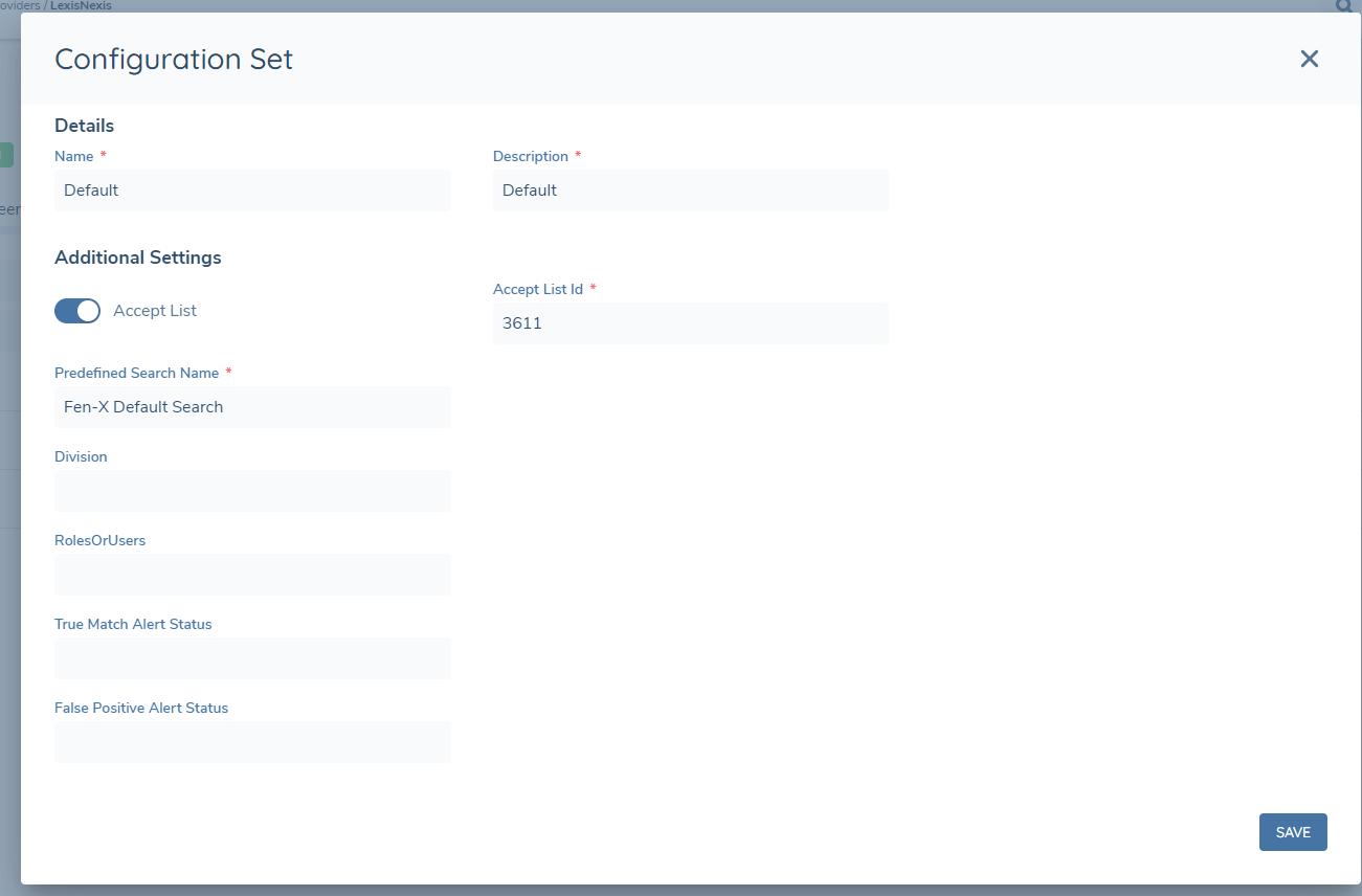 LN Extra Configuration