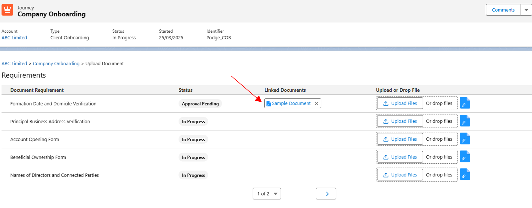 Viewing Virtual Document